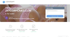 Desktop Screenshot of jaycorhomes.com